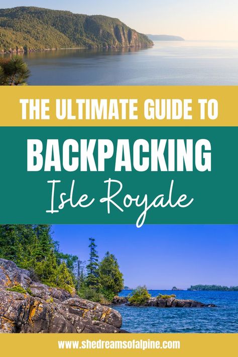 Are you planning a trip to Isle Royale National Park? Backpacking Isle Royale is an incredible experience! Check out this guide to learn topics such as, how to get to Isle Royale, Isle Royal trail stats, and tips for Isle Royale National Park backpacking. Isle Royale National Park Backpacking, Minnesota Summer, Trail Ideas, Solo Hiking, Backpacking Trails, National Parks America, Isle Royale, Isle Royale National Park, National Park Travel