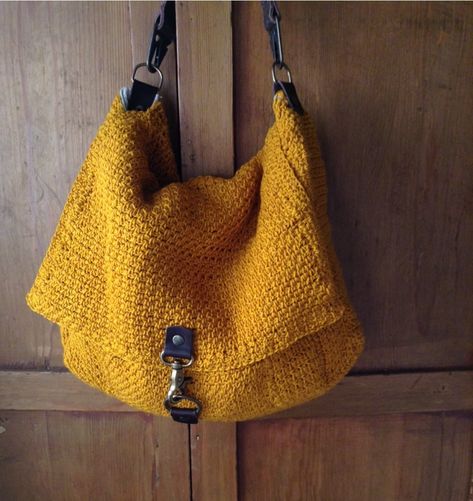 Crochet Bag Ideas Handbags, Large Knitting, Sac Diy, Crochet Market Bag, Knitting Project Bag, Handbag Pattern, Crochet Bags Purses, Boho Bags, Bag Patterns To Sew