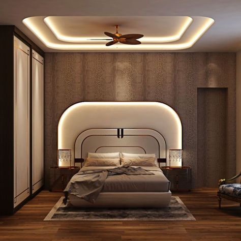 Pop Design Bedroom Ceiling, Bedroom Ideas False Ceiling, Hotel Ceiling Design Modern, 1 Bhk Bedroom Design, Bedroom Ideas For Older Couples, False Ceiling Ideas Bedrooms, House Ceiling Design Master Bedrooms, Bedroom Decor With Wood Furniture, Downcelling Design For Bedroom