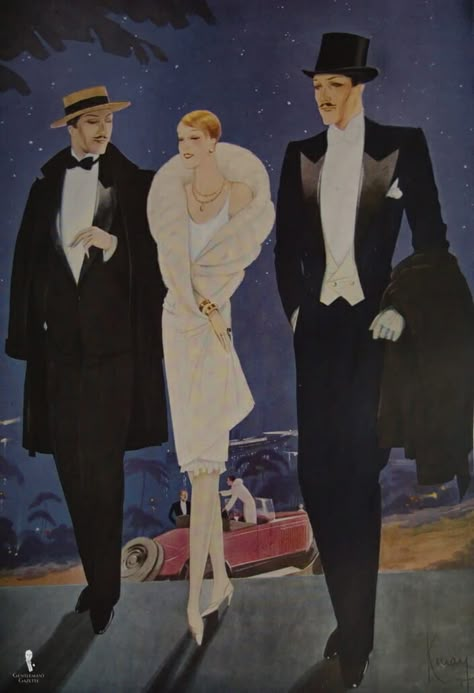 Jazz Age Tuxedo 1920s — Gentleman's Gazette 1920s Mens Fashion Gatsby Roaring 20s, 1920s Mens Fashion Roaring 20s, Speakeasy Outfit, 1920s Mens Fashion Gatsby, 1920s Mens Hair, Great Gatsby Party Outfit, 1920s Mens Costume, Suspenders Men Fashion, 20’s Fashion