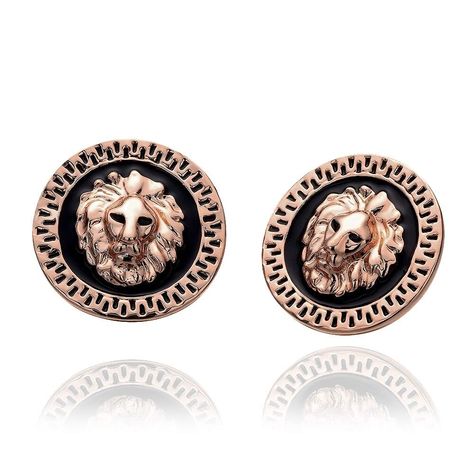 Rose gold studs