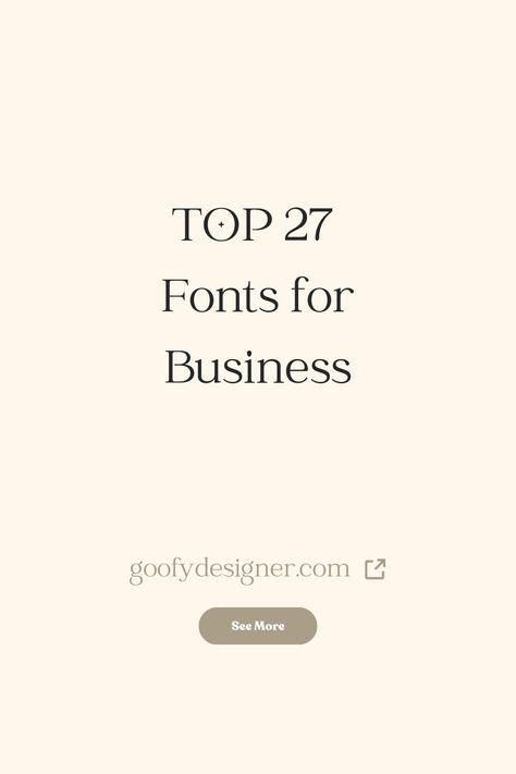 Find out the best fonts for business out there. Check out my article where you’ll find amazing font inspiration for fonts for business. #fonts #fontideas #fontinspiration #bestfonts #fontsforbusiness Business Fonts Logos, Professional Fonts Business, Fonts For Business, Old Typewriter Font, Business Logo Fonts, Cursive Letters Font, Business Card Fonts, Corporate Fonts, Old Typewriter