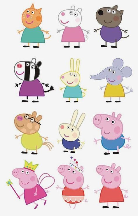 Pig Birthday Party Decorations, Heo Peppa, George Pig Party, Peppa Pig Birthday Party Decorations, Greta Gris, Pepper Pig, Peppa Pig Birthday Cake, Pig Birthday Cakes, Pig Birthday Party