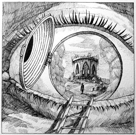 Carl Jung Art, Surreal Sketch, Drawing Themes, Surrealism Drawing, Window To The Soul, Abstract Sketches, Window Drawing, Clock Painting, Eyes Artwork