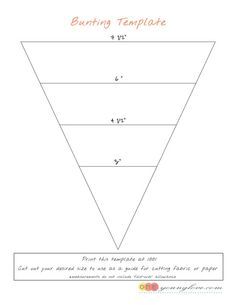 bunting template                                                                                                                                                                                 More Bunting Template Printable Free, Bunting Tutorial, Bunting Template, Origami Templates, Bunting Pattern, Make Bunting, Bunting Diy, Flag Template, Box Templates