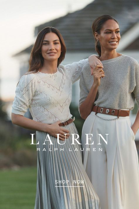 Spring New Arrivals Ralph Lauren Womens Clothing Summer, Modern Classic Fashion Woman, Massimo Dutti Women 2023, Ralph Lauren Inspired Outfits, Ralph Lauren Summer Outfits, Ralph Lauren Women Outfits, Ralph Lauren Outfits Women, Ralph Lauren 80s, Ralph Lauren Style Women