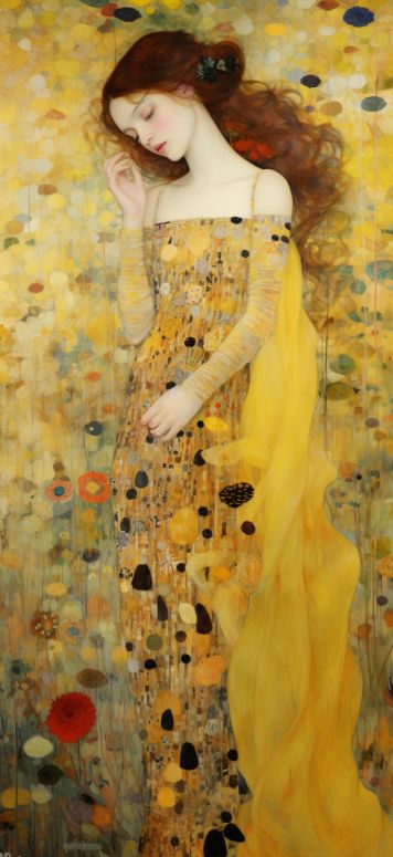 Avant-Garde Art of Gustav Klimt #AI #AIGC #Midjourney #Wallpaper Klimt Judith, Klimt Women, Klimt Inspired, Gustav Klimt Art, Alphonse Mucha Art, Klimt Paintings, Klimt Art, Mucha Art, Avant Garde Art