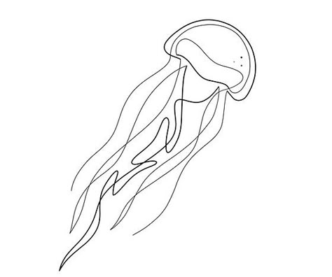 Mo Ganji Free-Designs Jellyfish Jewelry, Mo Ganji, Jellyfish Illustration, Jellyfish Photography, Jellyfish Painting, 심플한 그림, Jellyfish Drawing, Jellyfish Print, Jellyfish Tattoo