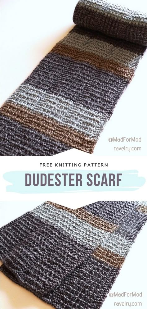 Men’s Knit Scarf Pattern Free, Knit Scarf For Men Free Pattern, Quick Knit Scarf, Men’s Free Knitted Scarf Patterns, Knit Scarf For Men, Knit Scarf Pattern Free, Stripe Scarf Knit, Mens Scarf Knitting Pattern, Knitting Patterns Scarf