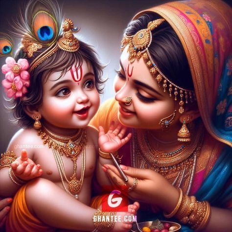 Krishna Childhood, Bholenath Wallpaper, Little Kanha Ji Images, Ram Sita Photo, Yashoda Krishna, Childhood Pictures, Galaxy Images, Ganesh Photo, Cute Mobile Wallpapers