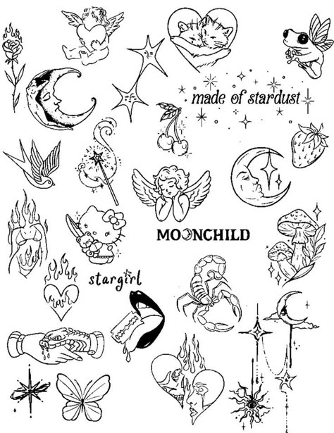 Palm Sized Tattoos Ideas, Grunge Minimalist Tattoo, Earthy Flash Tattoo, Small Tattoos Spooky, Spooky Minimalist Tattoos, Witchy Simple Tattoo, Small Halloween Flash Tattoos, Patchwork Tattoo Ideas Fineline, Small Tattoo Ideas Easy To Draw Witchy Simple Tattoo, Earthy Flash Tattoo, Small Tattoos Spooky, Palm Sized Tattoos Ideas, Tiny Emo Tattoos, Walkin Tattoo Ideas, Cute Demon Tattoo, Small Tattoo Ideas Easy, New Years Tattoo