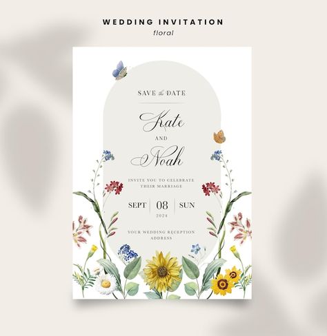 Wedding invitation background