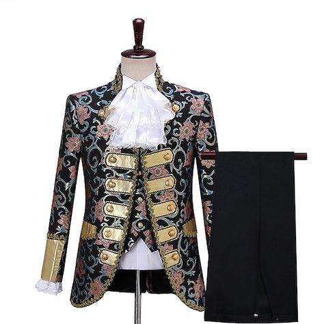 Rococo Punk, Masquerade Ideas, Masquerade Outfit, Gentleman Suit, Prince Costume, Carnival Dress, Y2k Cardigan, Cardigan Y2k, African Wear Styles For Men