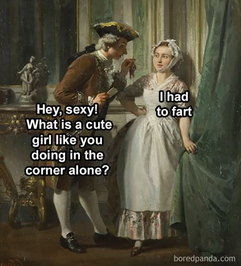 30 Of The Most Hilarious Classical Art Memes Shared On This Facebook Group Classic Memes, Historical Humor, Funny Art History, Classical Art Memes, History Jokes, Art Jokes, Twitter Funny, Memes Sarcastic, Classical Art