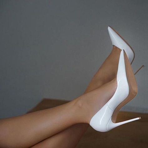 #borntodieaesthetic Shoes For Prom, Classy Heels, Red High Heel Shoes, White High Heels, Red High Heels, Party Heels, Heels Classy, High Heels Shoes, Stiletto Shoes