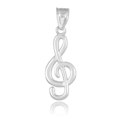 925 Sterling Silver Treble Clef Pendant Necklace 18 * For more information, visit image link.(It is Amazon affiliate link) #NecklacesIdeas Treble Clef Necklace, Music Necklace, Necklace Gold Jewelry, Necklaces Ideas, Platinum Bracelet, Jewelry For Girls, Music Jewelry, White Gold Pendant, Treble Clef