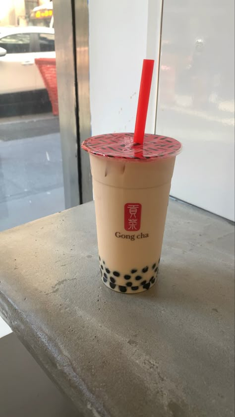 Bobba Tea Aesthetic, Gong Cha Aesthetic, Gong Cha Boba, Boba Milk Tea Aesthetic, Boba Estetik, Gong Cha Milk Tea, Milktea Aesthetic, Aesthetic Milktea, Tapioca Aesthetic