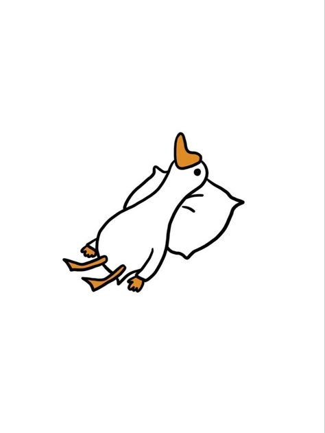 Drawing Ideas Duck, Funny Simple Drawings, Collage Tattoo Ideas, Loving Drawings, Collage Tattoo, Duck Drawing, Duck Logo, Bathroom Posters, Silly Goose