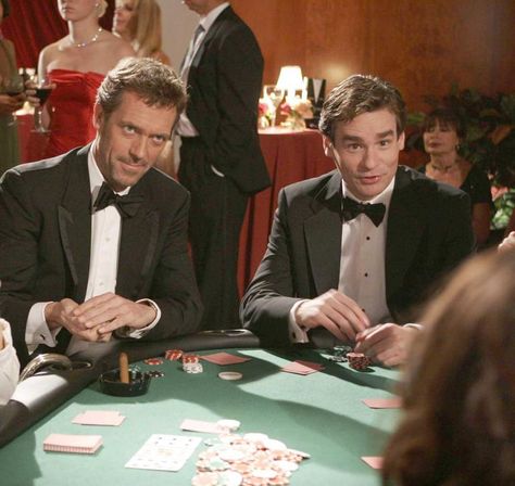 Hugh Laurie and Robert Sean Leonard in House M.D. House And Wilson, Log In, Log, Tumblr