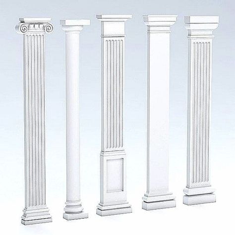 House Pillar Design, House Pillars, Penthouse Ideas, Tea Table Design, Cornice Design, Decorative Columns, Interior Columns, Pillar Design, Entrance Gates Design