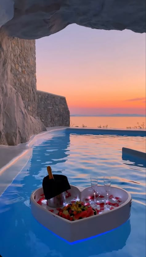 Mykonos Greece Honeymoon, Yacht Greece, Greece Romantic, Couples Vacation Photos, Greece Pics, Cavo Tagoo, Cavo Tagoo Mykonos, Mykonos Villas, Greece Honeymoon