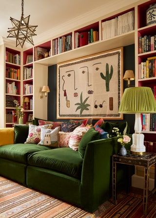 A colourful Notting Hill townhouse that is a dexterous blend of English maximalism and Eastern influences Notting Hill House, University Rooms, Acrylic Coffee Table, Room London, Yellow Sofa, London House, Hill House, Pop Up Tent, Spare Bedroom