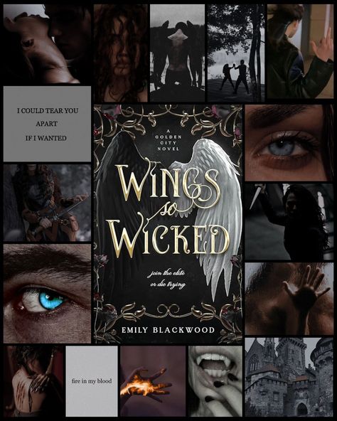 Rating: ⭐️⭐️⭐️.75 Spice: 🌶 Thanks so much to @authoremilyblackwood for blessing me with an eARC! I enjoyed it. ♡ 🦇WINGS SO WICKED🦇… | Instagram Best Books Aesthetic, Wings So Wicked Fanart, Wings So Wicked, Jaymin Eve, Rivals To Lovers, Spicy Romance Books, Wicked Book, Best Books For Teens, Spicy Romance