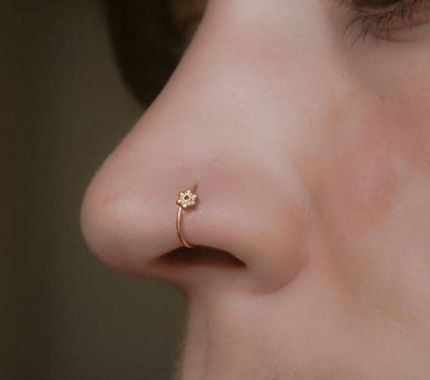 Piercing Unique, Unique Piercing, Nose Ring Designs, Dragons Tattoo, Nose Ring Jewelry, Gold Nose Hoop, Gold Nose Ring, Nose Piercing Hoop, Nose Earrings