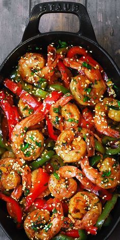 Shrimp And Peppers Recipe Stir Fry, Shrimp And Green Peppers, Shrimp Peppers And Onions Recipes, Shrimp With Peppers And Onions, Shrimp With Bell Peppers And Onions, Spicy Asian Shrimp, Sweet And Spicy Shrimp Recipes, Shrimp And Bell Peppers Recipes, Shrimp Entree Recipes