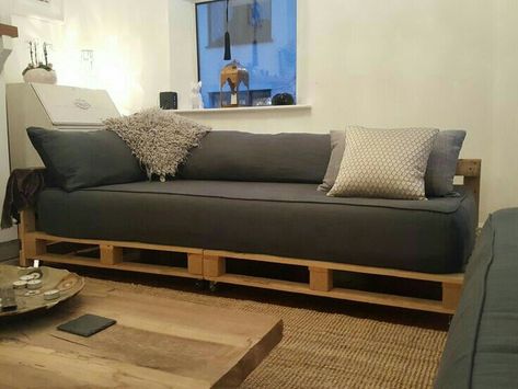 Looking to spruce up your home decor? Check out these creative DIY pallet couch ideas that will add a touch of style to your living space. From rustic to modern designs, these pallet couches are not only budget-friendly but also environmentally friendly. Get inspired and start transforming your space today with these unique pallet couch ideas. Diy Couch Pallet, Pallet Sofa Indoor Living Rooms, Pallet Couch Cushions, Palette Couch, Pallet Furniture Sofa, Pallet Couches, Wood Pallet Couch, Diy Pallet Couch, Diy Pallet Sofa