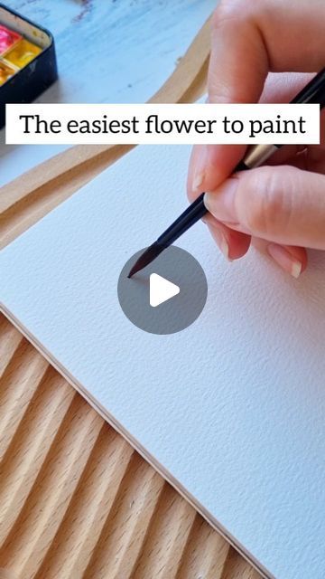 23K likes, 113 comments - jolypoa on July 1, 2023: "The easiest flower to paint 😍 Reposting this popular reel. It's the World Watercolor Month. Are you joining any watercolor challenge? 😀...". Simple Flower Watercolor Paintings, Water Colour Painting Tutorials Videos, Water Colours Painting For Beginners, Watercolour Flowers Simple, Water Coloring Ideas For Beginners, Beginning Watercolor Tutorials, Flower To Paint, Simple Watercolor Flowers, Watercolour Challenge