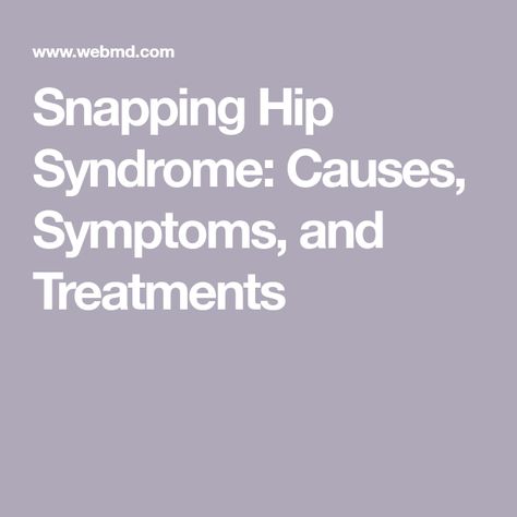 Snapping Hip Syndrome: Causes, Symptoms, and Treatments Snapping Hip Syndrome, Candida Yeast Infection, Yeast Infection Causes, Candida Yeast, Yeast Infections, Feeling Sick, Health Diet, Body Skin, Skin Makeup