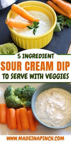 Easy appetizer sour cream dip recipe to serve with vegetables at your next party! This appetizer is always a hit when served as dip with a veggie tray! #sourcreamdip #veggiedip #vegetabledip #appetizer #recipe Easy Sour Cream Dip, Sour Cream Veggie Dip, Twos Classroom, Sour Cream Dip Recipes, Healthy Dressings, Vegetable Dip Recipe, Simmering Pot, Toddler Nutrition, Vegetable Dips