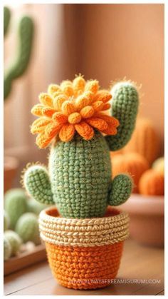 Amigurumi Cactus Crochet Free Pattern Crochet Succulent Plant Pattern Free, Crochet Terra Cotta Pot Pattern, Free Succulent Crochet Pattern, Crochet Planters Free Pattern, Green Amigurumi Free Pattern, Flower Pot Crochet Pattern Free, Cactus Crochet Pattern Free, Crochet Succulents Free Pattern, Crochet Plants Free Pattern