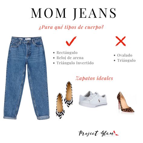 Types Of Jeans For Women With Names, New Jeans Nombres, Types Of Jeans With Names, Pantalones Boyfriend, Mom Jeans Outfit, Signature Look, Jean Outfits, Mom Jeans