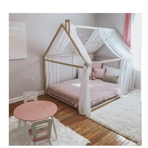 Montessori Toddler Beds Frame Bed House Bed House Wood House Kids Teepee House Shaped Bed Platform Bed Children Furniture FULL/ DOUBLE - Etsy Montessori Toddler Bed, Diy Toddler Bed, Toddler Bed Frame, Hardwood Bed, Teepee Bed, Kids Bed Frames, House Frame Bed, Toddler Girl Room, Bed Platform