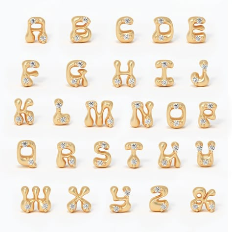 Hippie Letter Beads - Valley Rose Ethical & Sustainable Fine Jewelry Beads Business, Y2k Jewellery, Ultrasonic Jewelry Cleaner, Dope Jewelry Accessories, Big Engagement Rings, Alphabet Jewelry, Alphabet Charm, Alphabet Necklace, Necklace Initial