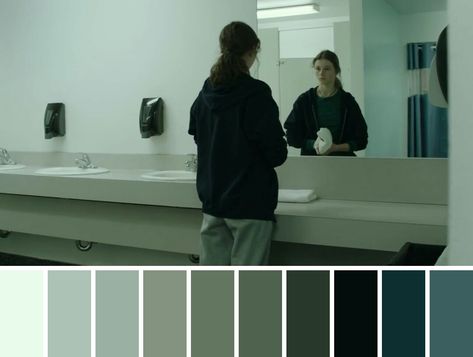 Cool Tone Cinematography, Cinema Colour Palette, Film Moodboard Color Palettes, Color Palette Cinematography, Film Color Palette Cinema, Movie Palette Color, Movie Color Palette Colour Schemes, Cinematography Color Palette, Film Colour Palette