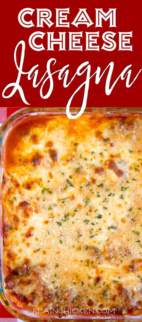 Sour Cream Recipes Dinner, Pepperoni Spaghetti, Cottage Cheese Sour Cream, Cream Cheese Lasagna, Cheese Lasagna Recipe, Lasagna With Cottage Cheese, Best Lasagna Recipe, Crockpot Lasagna, Easy Lasagna Recipe