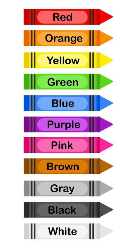 Colors To Teach Preschoolers, Learning Materials For Kindergarten, Learning Colors Kindergarten, Colors For School Subjects, Color For Kindergarten Learning, Preschool Learning Printables, Learning Names In Kindergarten, Kindergarten Classroom Needs, Learning Colours With Toddlers