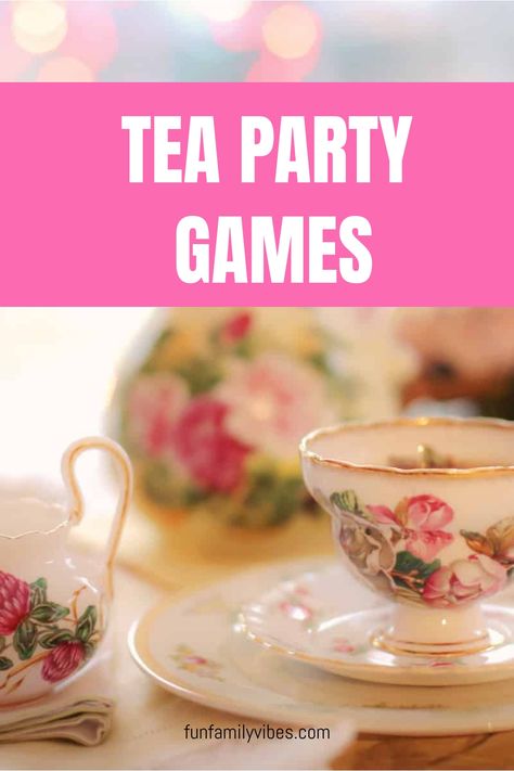 Add a touch of fun and excitement to your tea party with these engaging games for all ages. Whether you’re hosting a children’s tea party or an adult gathering, these games are sure to make your event a sweet success. Games To Play At A Tea Party, Games For Tea Party, Tea Party Games For Women Ideas, Adult Tea Party Games, Tea Party Crafts For Adults, Tea Party Games For Women, Tea Party Games For Adults, Tea Party Games For Kids, Fun Tea Party Games