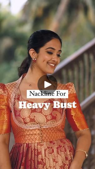 Heavy Bust Outfit Ideas, Heavy Bust Outfit, Neck Designs For Kurtis Neckline, Back Neck Designs For Kurtis, Suit Neck Designs Indian, Boat Neck Kurti, Bullion Knot, Chudi Neck Designs, Blouse Necklines