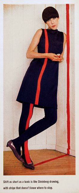 Slip-top wool with Matching Leggings    Peggy Moffitt, fashion by Rudi Gernreich, 1965 Peggy Moffitt 1960s, Rudi Gernreich 1960s, Rudy Gernreich, Peggy Moffitt, 1960s Mod Fashion, Rudi Gernreich, Colleen Corby, Isabel Lucas, Pattie Boyd