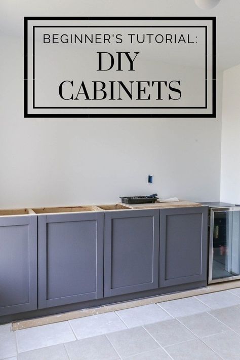 Diy Cozinha, Build Cabinets, Interior Simple, Shaker Style Cabinets, Kitchen Design Diy, Kitchen Diy Makeover, Diy Kitchen Renovation, Diy Kitchen Remodel, Decor Ikea