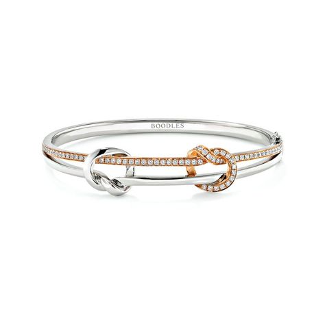 Knot Jewelry, Ladies Bangles, Jewelry Bracelets Gold, Sterling Bracelets, Bracelets Gold Diamond, Knot Bracelet, Diamond Bangle, White Gold Jewelry, Classic Jewelry