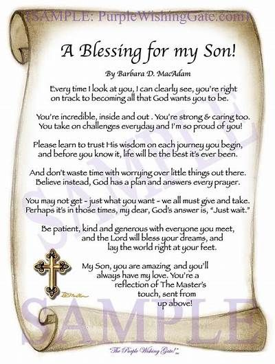 Blessing Poem, Grandchildren Quotes, Grandkids Quotes, Nurse Retirement Gifts, Granddaughter Quotes, Wedding Prayer, Prayer For My Children, Prayer Gifts, Inspirational Poems