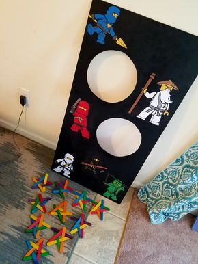 Ninja Themed Birthday Party, Ninja Theme, Lego Ninjago Birthday, Lego Ninjago Party, Ninja Birthday Party, Ninjago Birthday Party, Lego Themed Party, Ninja Birthday Parties, Ninjago Birthday