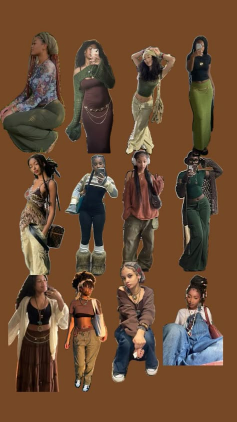 Earthy Aesthetic Fashion, Earthy Aesthetic Outfits, Earthy Outfits Aesthetic, Spiritual Fashion, Boho Fits, Earthy Style, Estilo Hippy, Earthy Outfits, Outfit Inspo Casual