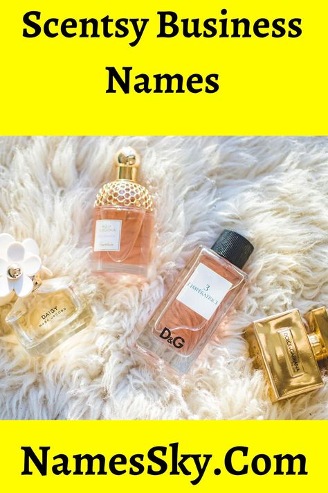 For a successful business establishment, the first thing you need to consider is giving your the name for scentsy business. Name is one of the primary things that your customers will see first and decide on whether they should visit your place or not. So coming up with appealing scentsy business names ideas is crucial. Check this blog for some cool ideas for making such names. @scentsy @scentedsatisfaction @scentsbymaria @go_perfume @brandbucket Scentsy Business Names Ideas, Scentsy Group Name Ideas, Scentsy Name Ideas, Perfume Store Name Ideas, Scentsy Business Names, Perfume Shop Name Ideas, Scented Candles Business Name Ideas, Perfume Business Name Ideas, Perfume Brand Name Ideas