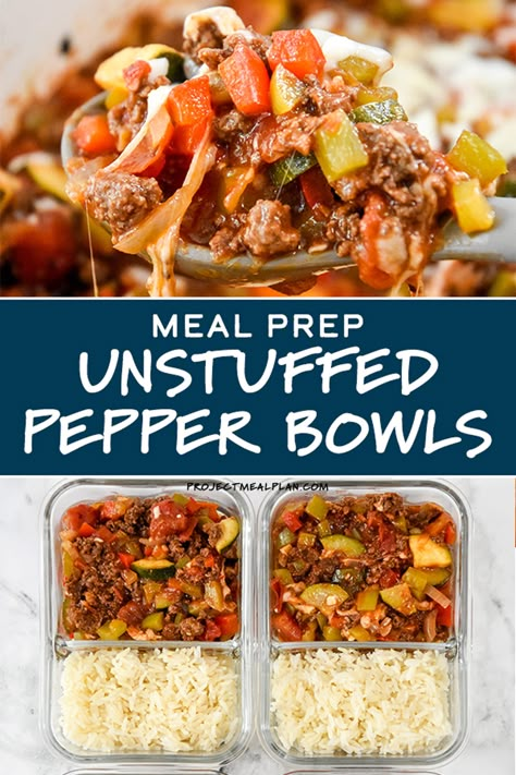 Unstuffed Pepper Bowls, Unstuffed Peppers, Thanksgiving Menu Ideas Traditional, Low Carb Low Fat Recipes, Dinner Thanksgiving, Cheap Meal Ideas, Thanksgiving Menu Ideas, Simple Family Meals, Dinner Meal Prep